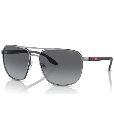 PRADA LINEA ROSSA Men's Polarized Sunglasses, PS 50YS62 